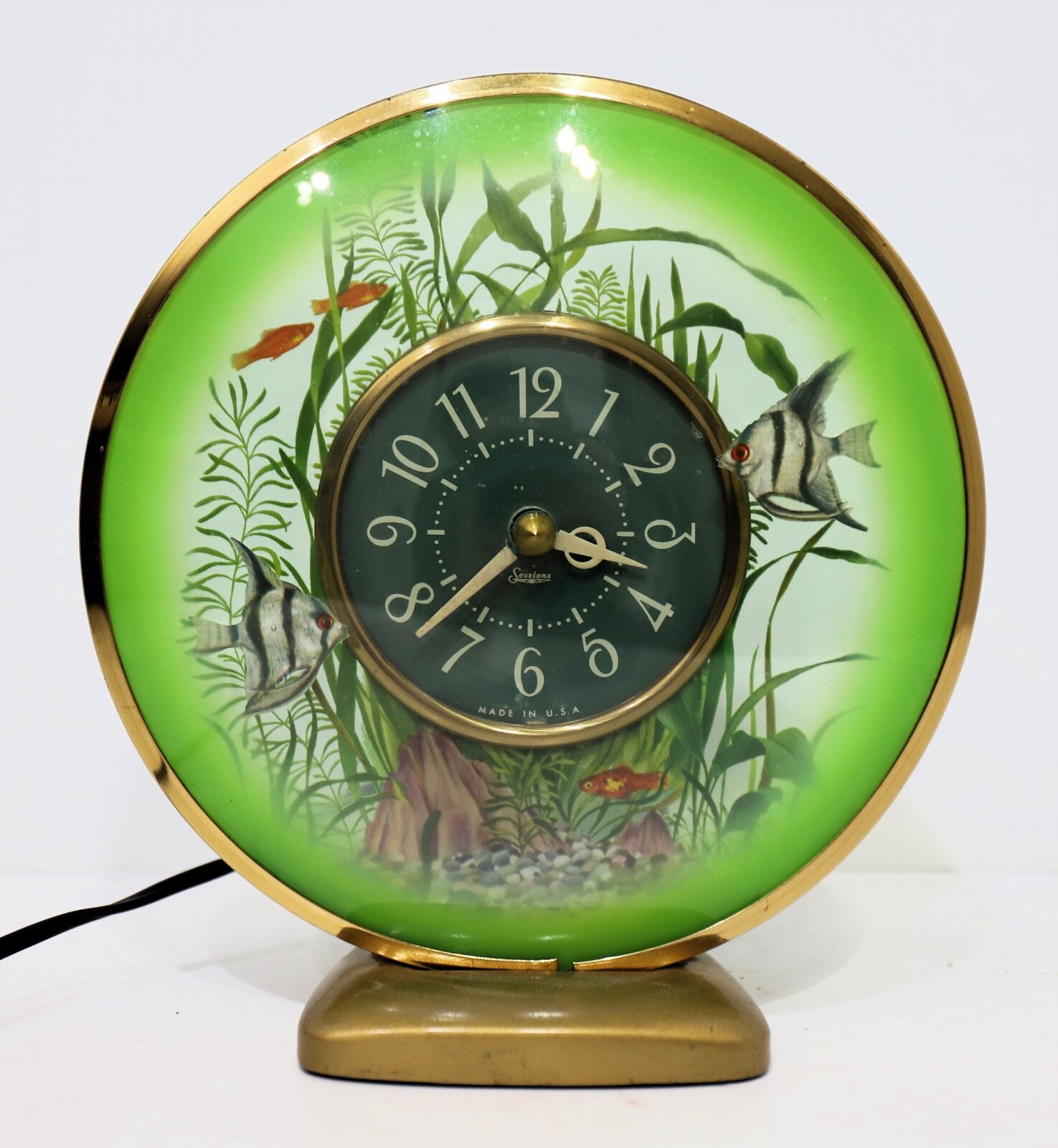 Sessions Clock Co. “Aquarius”, ca. 1954. — Antique Clocks Price Guide