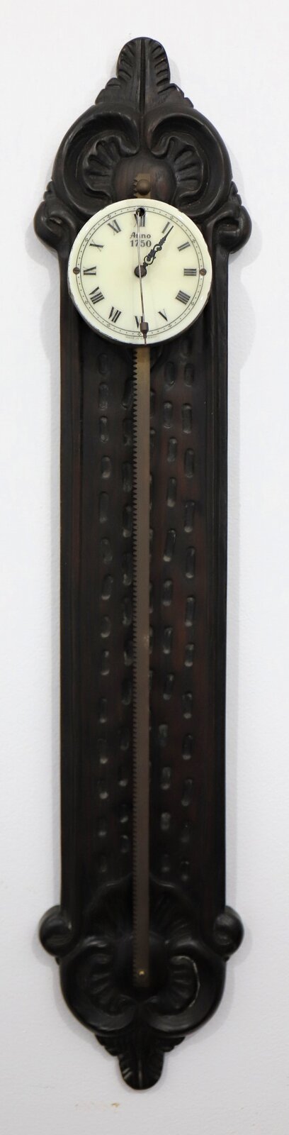 Colonial Manufacturing Co. “Saw Clock”, ca. 1980. — Antique Clocks Price Guide