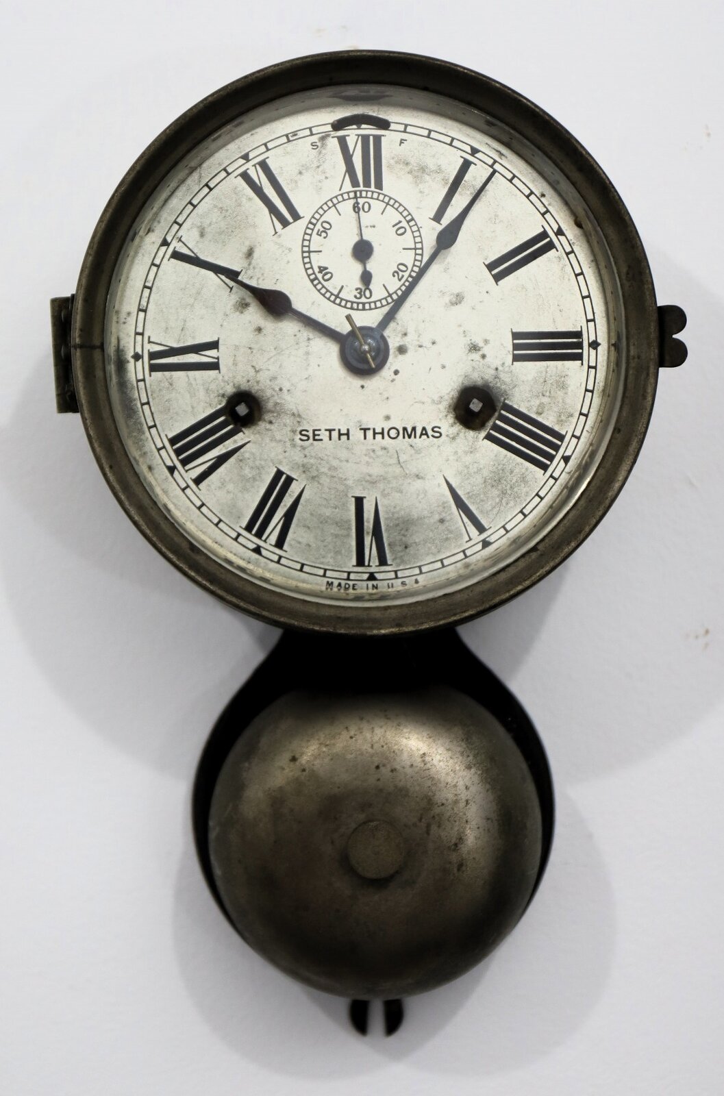 Seth Thomas Clock Co. “Ship’s Bell Lever”, ca. 1884. — Antique Clocks Price Guide