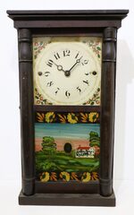 Erastus Hodges 30-hour shelf clock, ca. 1830.