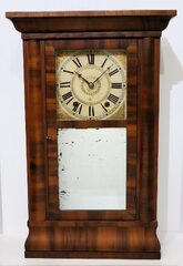Daniel Pratt & Sons 30-hour shelf clock, 1852-1871.