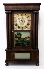 Spencer, Hotchkiss & Co. Eight Day Repeating Brass Clock, 1829-1832.