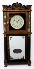 Munger & Benedict “Patent Eight-day Brass Clock”, 1831-1833.