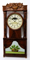 George Marsh & Co. Eight-day hollow column REPRODUCTION, ca. 1990.