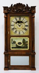 Birge, Mallory & Co. Patent Brass Eight Day Clock, 1838-1843.
