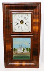 E.N. Welch Mfg. Co. 8-day double-door OG, ca. 1855.