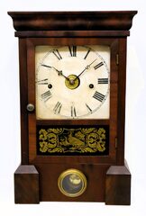 Seth Thomas Clock Co. Empire cottage clock, ca. 1860.