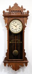 E.N. Welch Mfg. Co. “Eclipse Regulator” calendar,ca. 1889.