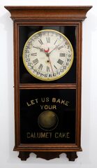 Gilbert Clock Co. “No. 3036” calendar advertiser,ca. 1913.