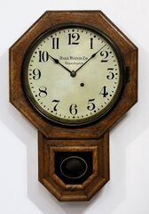Seth Thomas Clock Co. “Drop Octagon 12 Inch” Ball Watch Co. Regulator, 1906.