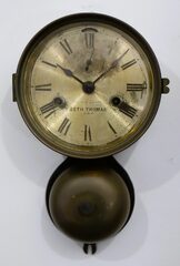 Seth Thomas Clock Co. “Ship’s Bell Lever”, ca. 1884.
