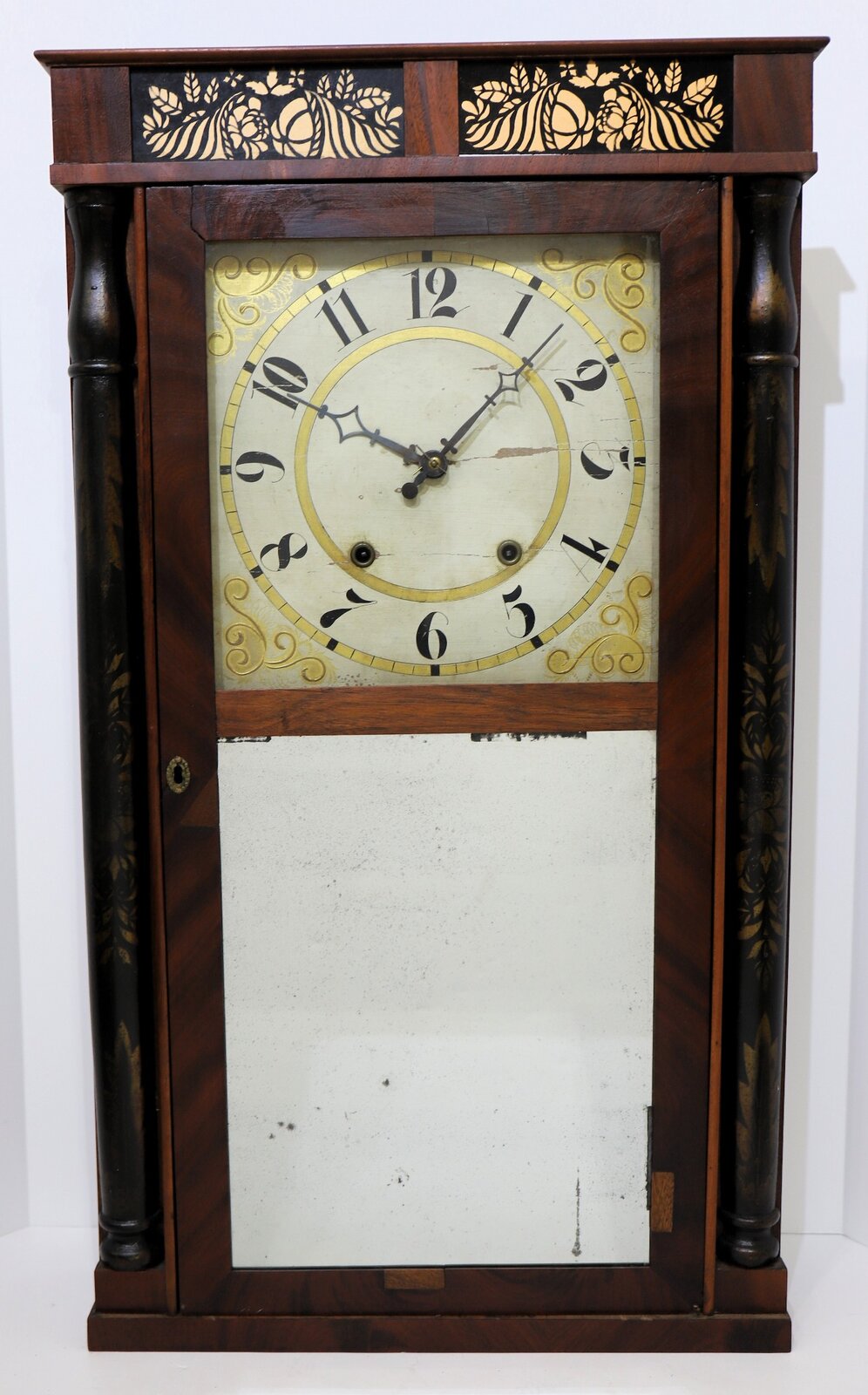Henry Terry & Co. 30-hour shelf clock, 1834-1836. — Antique Clocks Price Guide
