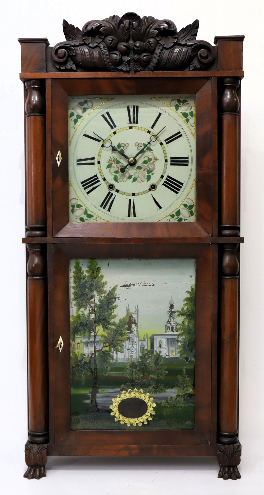 Eli Terry, Jr “Patent Eight-Day Clock”, 1831-1835. — Antique Clocks Price Guide
