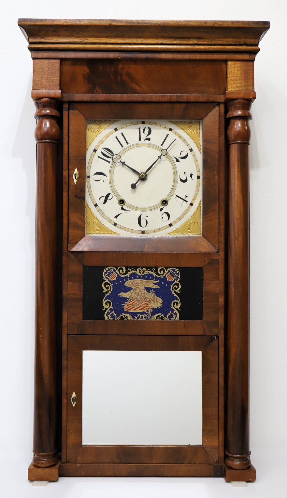 Eli Terry, Jr. & Co. “Eight-day clock”, 1835-1841. — Antique Clocks Price Guide