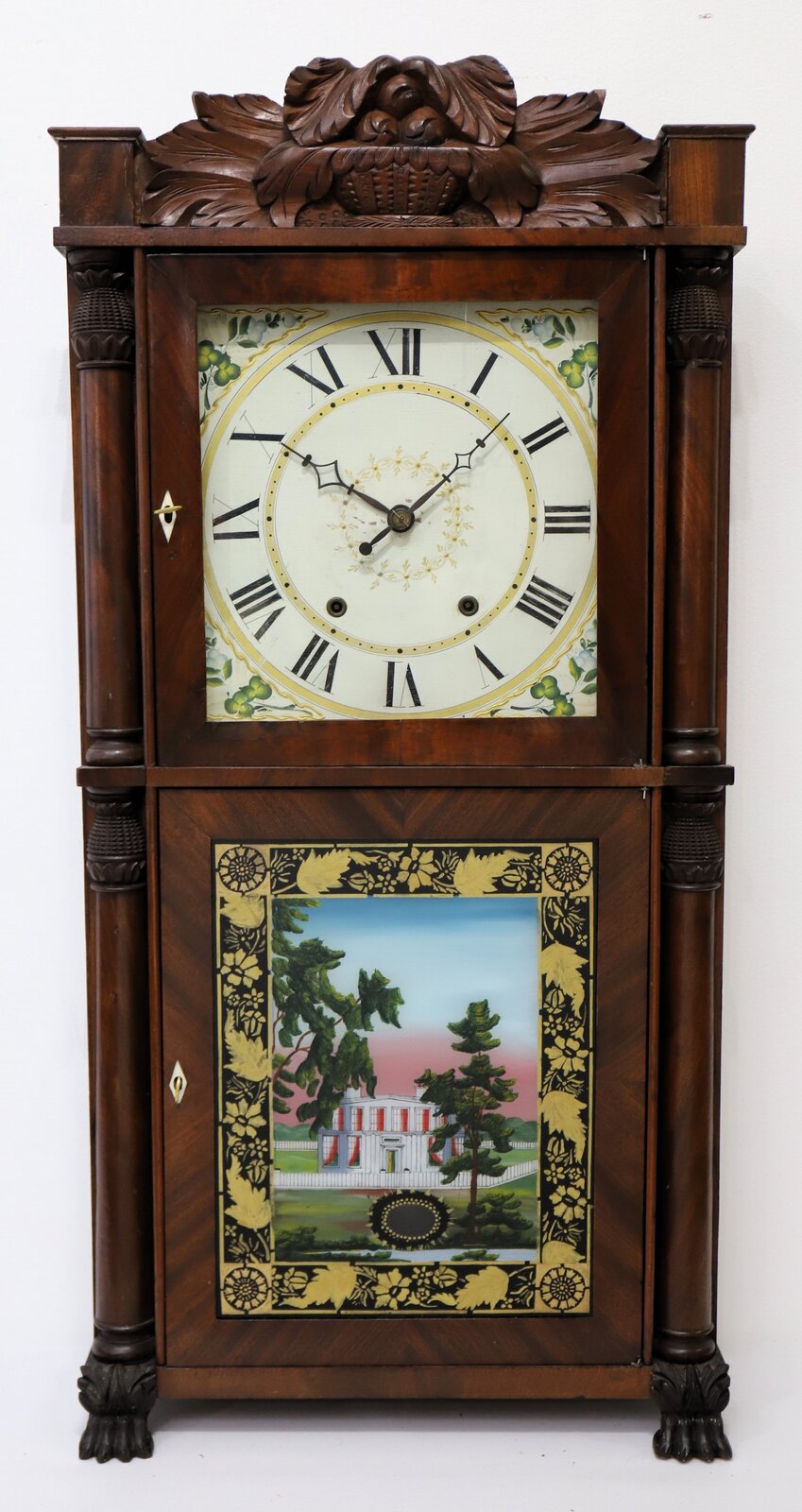 Seth Thomas “Patent Eight Day Clock”, ca. 1835. — Antique Clocks Price Guide