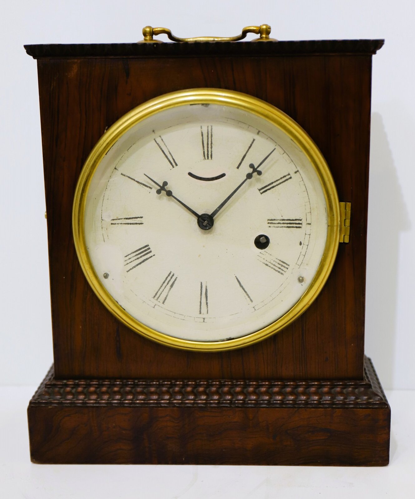 Terry & Andrews balance wheel box clock, 1842-1850. — Antique Clocks Price Guide