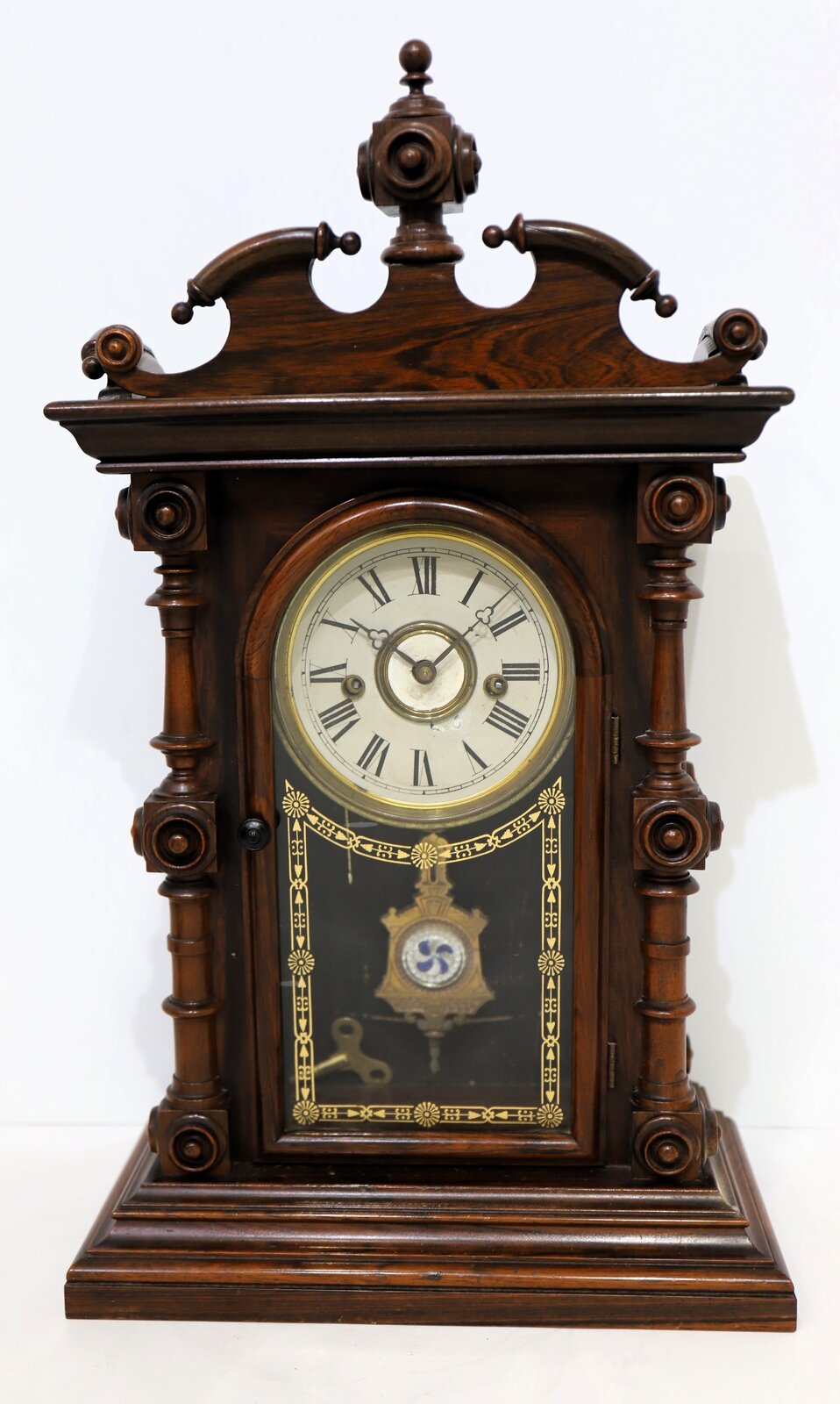 Welch, Spring & Co. “Cary, V.P.”, ca. 1880. — Antique Clocks Price Guide