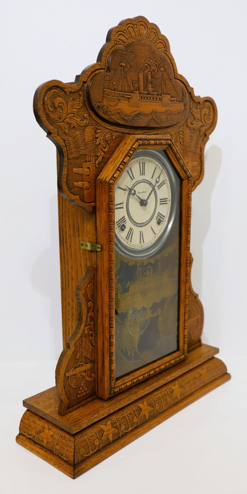 E. Ingraham Co. “Maine”, ca. 1899. — Antique Clocks Price Guide