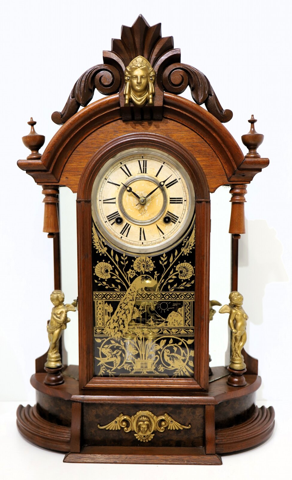 Ansonia Clock Co. “Triumph”, ca. 1880. — Antique Clocks Price Guide