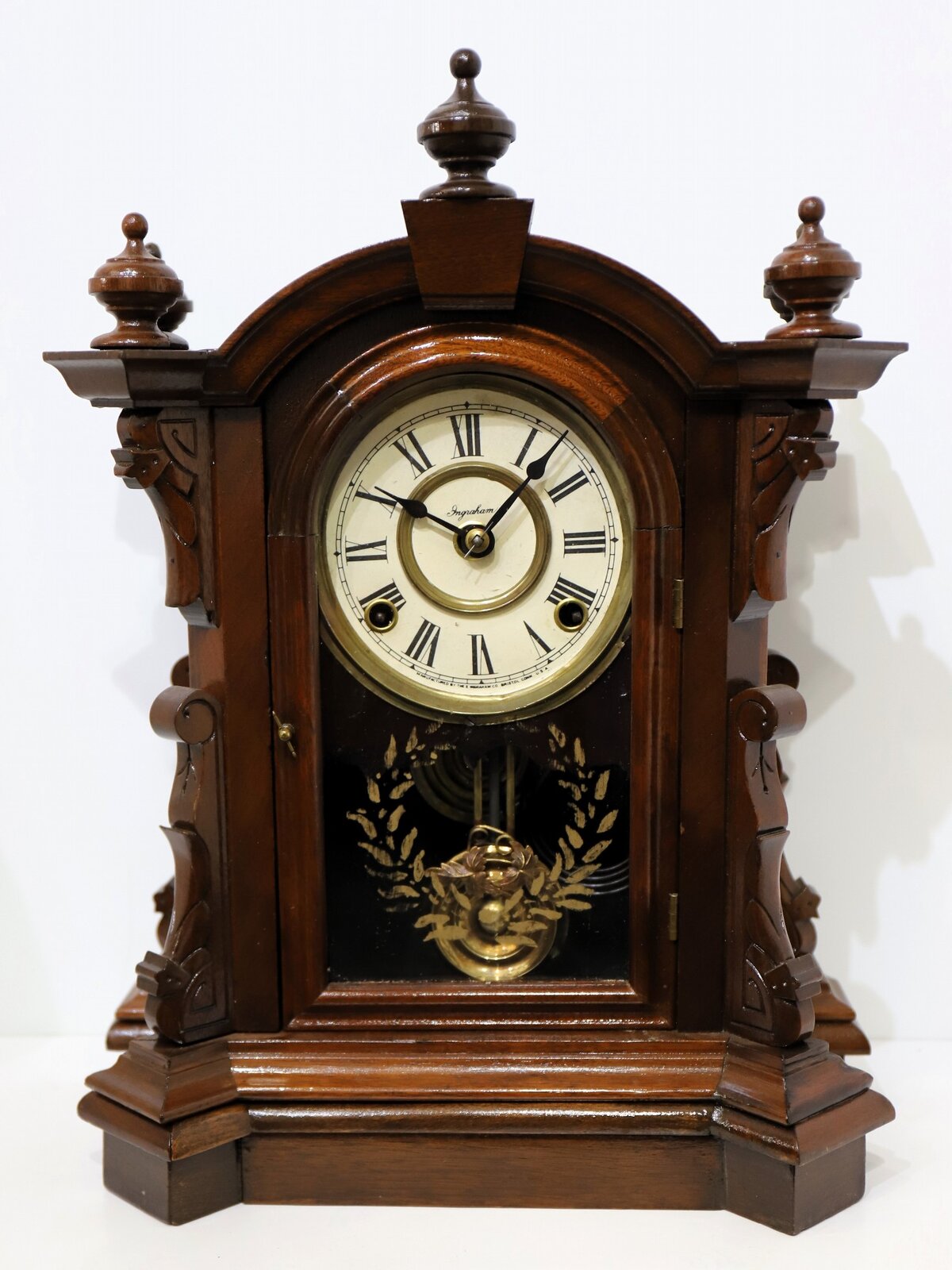 E. Ingraham & Co. “Angora”, ca. 1886. — Antique Clocks Price Guide