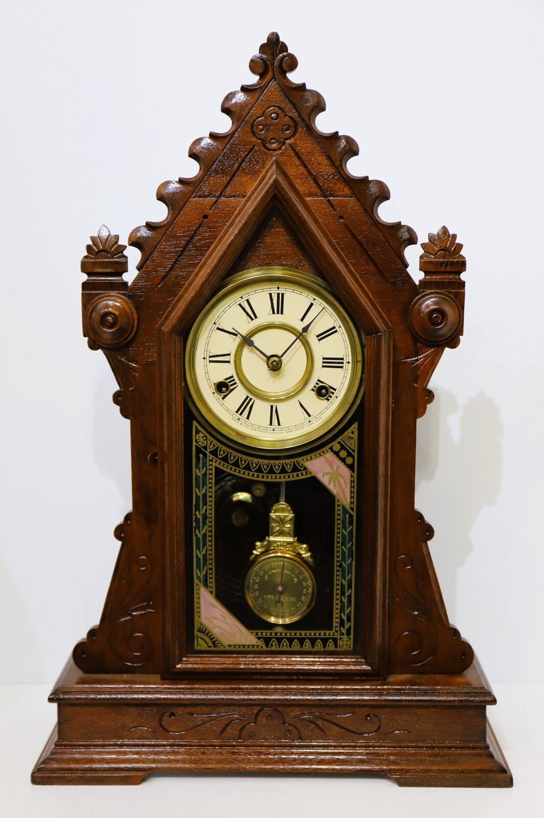 New Haven Clock Co. “Clyde”, ca. 1885. — Antique Clocks Price Guide