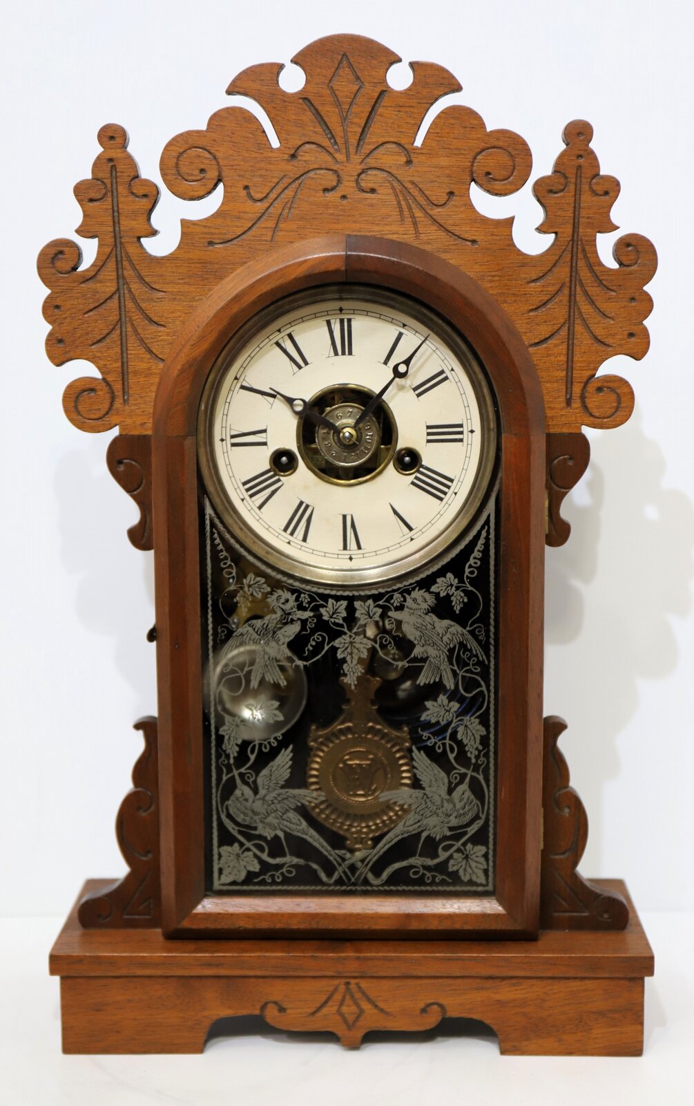 E.N. Welch Mfg. Co. “The Buttercup”, ca. 1889. — Antique Clocks Price Guide