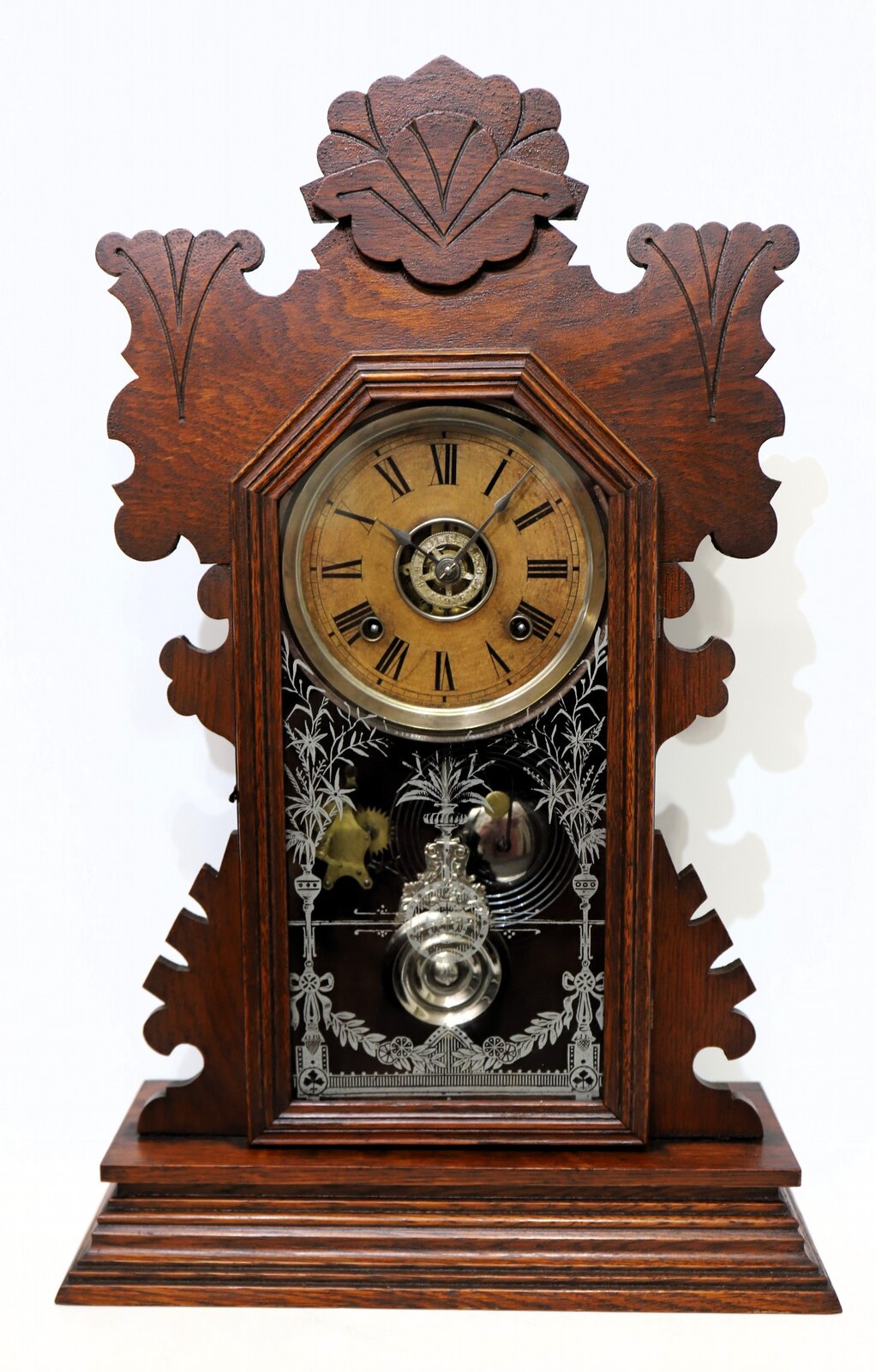 Ansonia Clock Co. “Burton”, ca. 1894. — Antique Clocks Price Guide