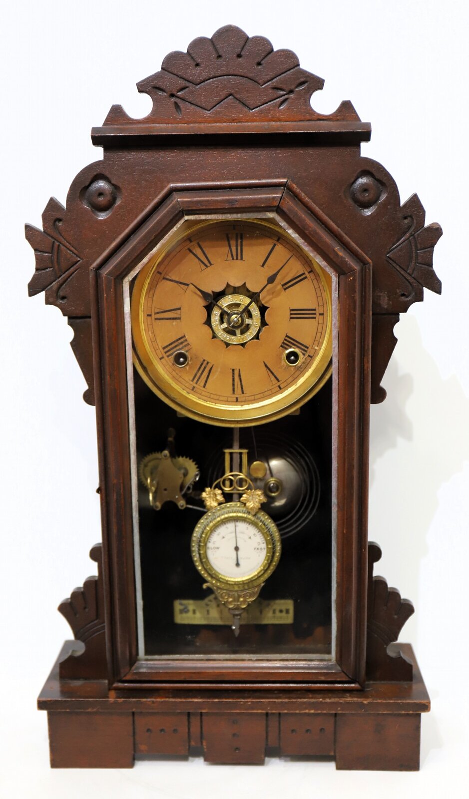 Ansonia Clock Co. “Alaska”, ca. 1886. — Antique Clocks Price Guide