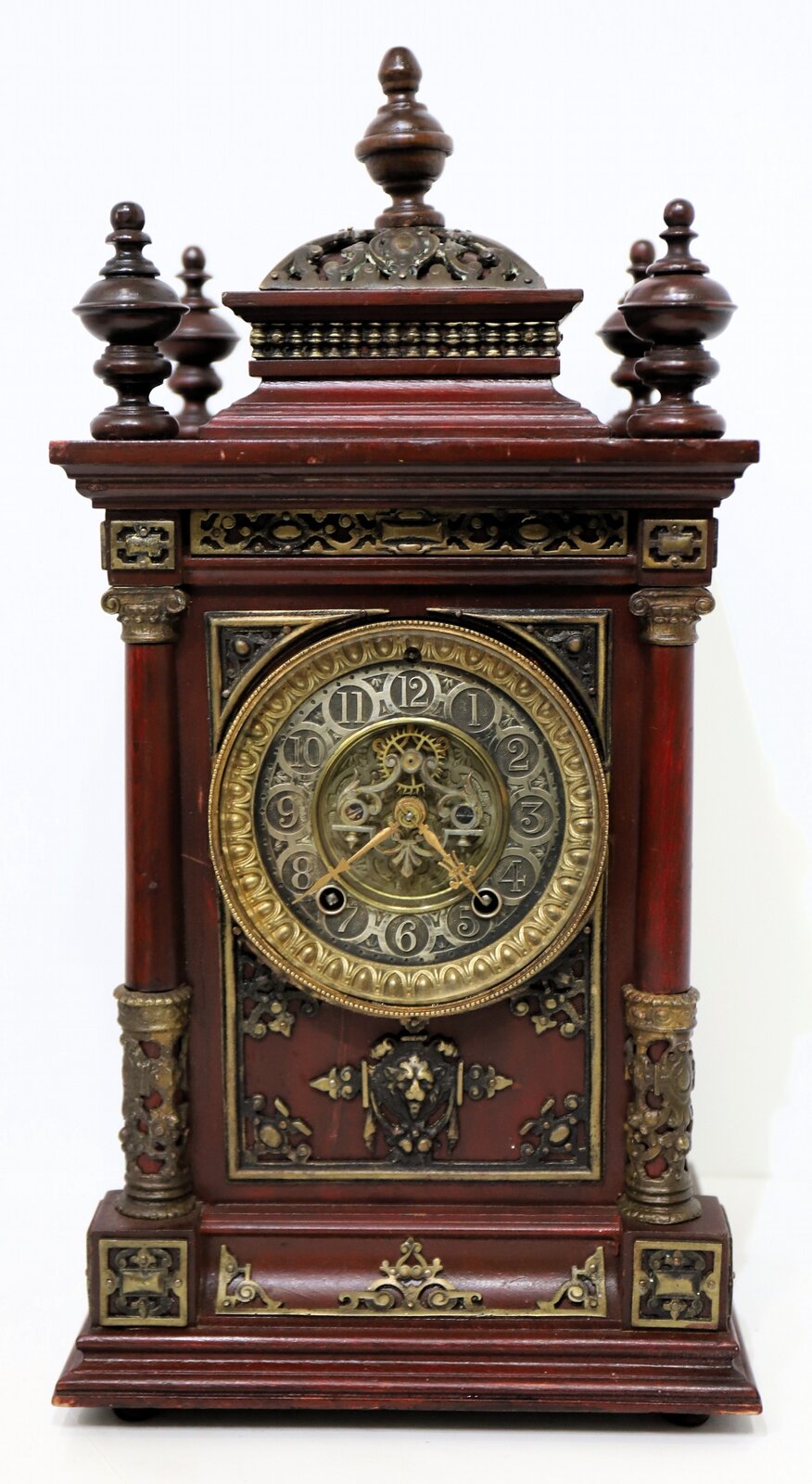 Ansonia Clock Co. “Cabinet Antique”, ca. 1894. — Antique Clocks Price Guide