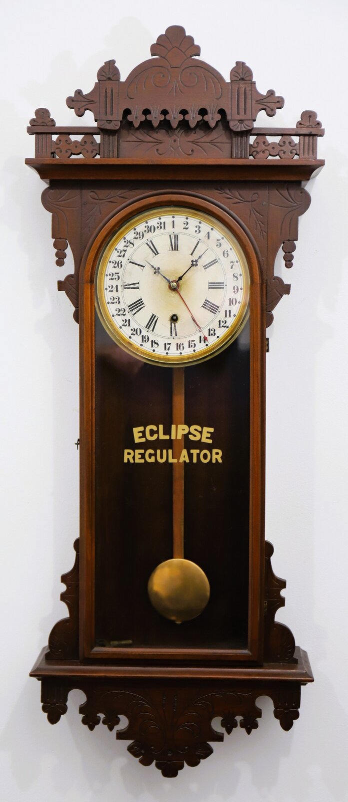 E.N. Welch Mfg. Co. “Eclipse Regulator” calendar, ca. 1889. — Antique Clocks Price Guide