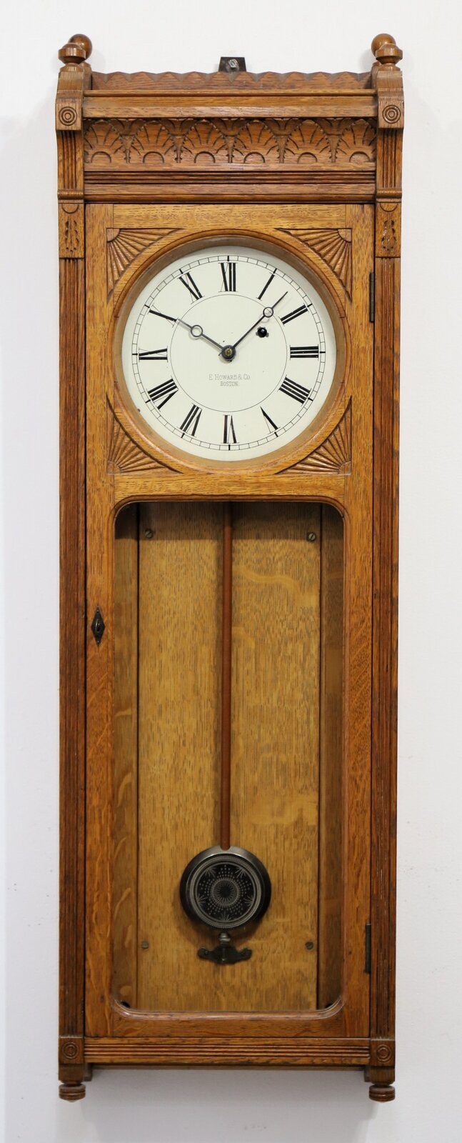 E. Howard & Co. “No. 58 Regulator”, ca. 1900. — Antique Clocks Price Guide