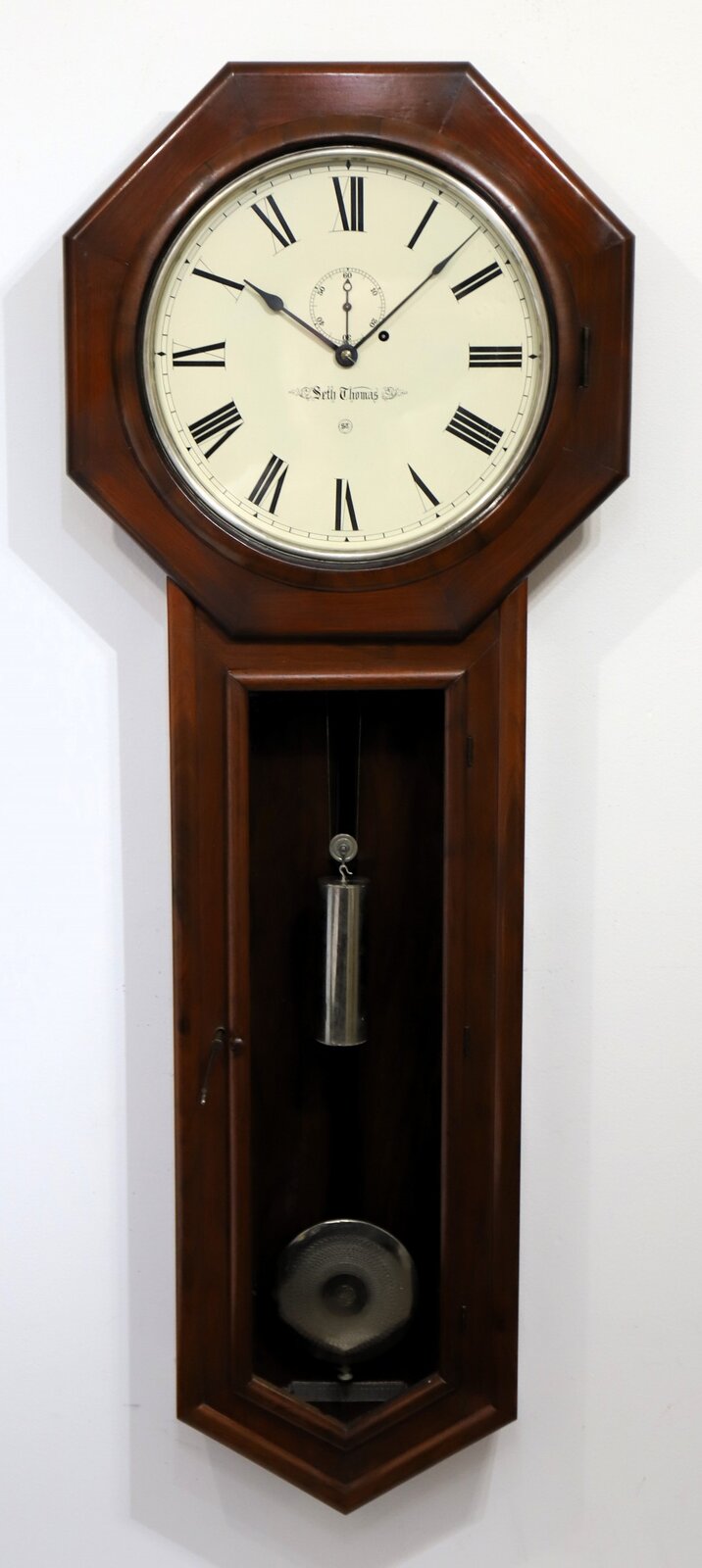 Seth Thomas Clock Co. “Regulator No. 18”, ca. 1883. — Antique Clocks Price Guide