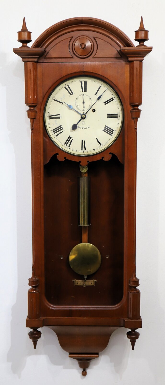 Seth Thomas “Regulator No. 6”, 1887. — Antique Clocks Price Guide
