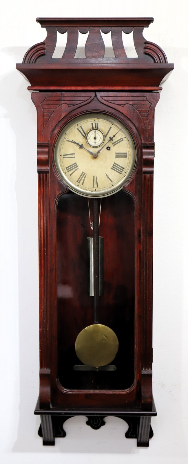 Wm. L. Gilbert Clock Co. “Regulator No. 64”, ca. 1910. — Antique Clocks Price Guide