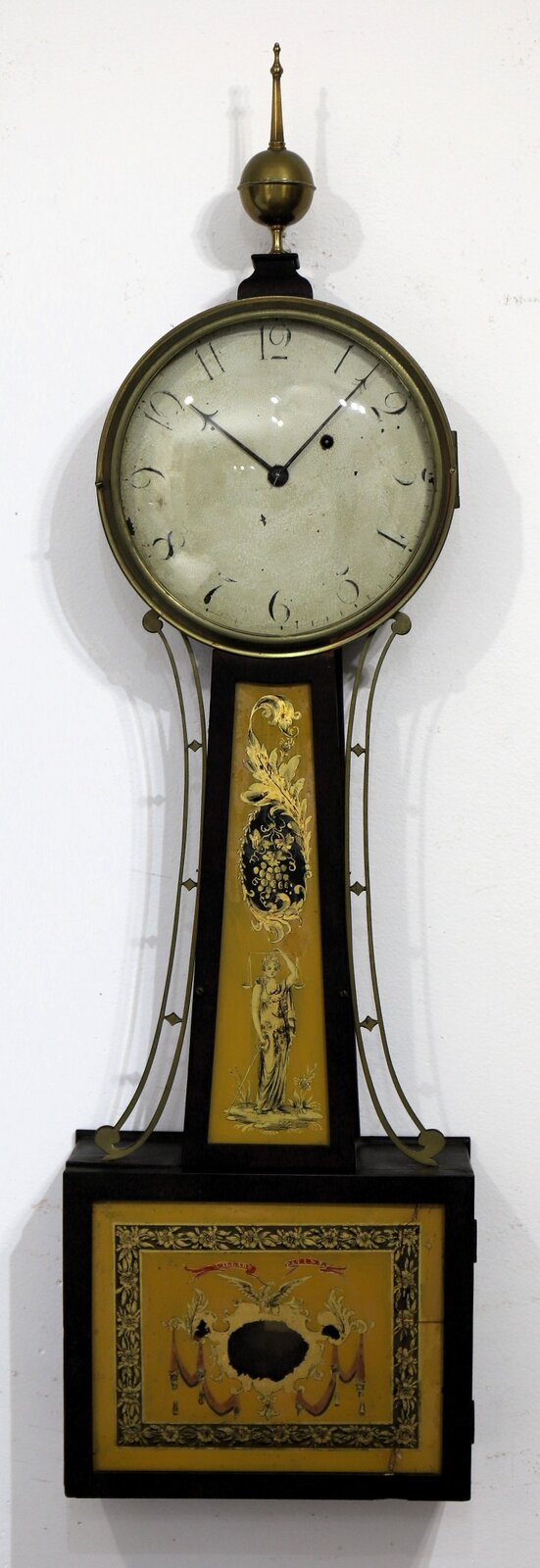 Early Patent Timepiece, ca. 1820. — Antique Clocks Price Guide