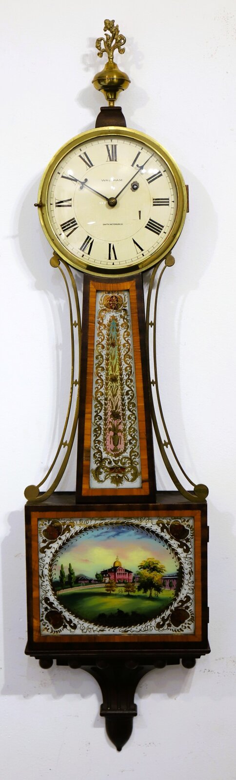 Waltham Watch Co. “No. 1546 Willard banjo”, ca. 1930. — Antique Clocks Price Guide