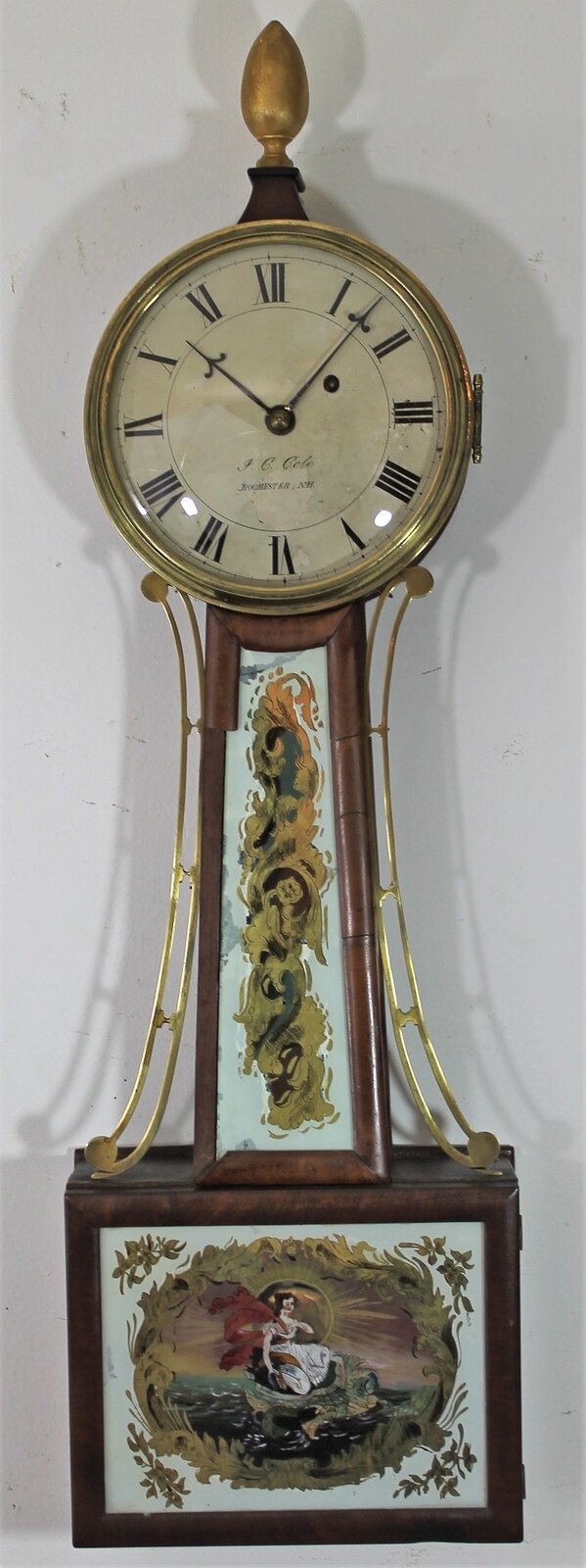 James C. Cole banjo, ca. 1830. — Antique Clocks Price Guide