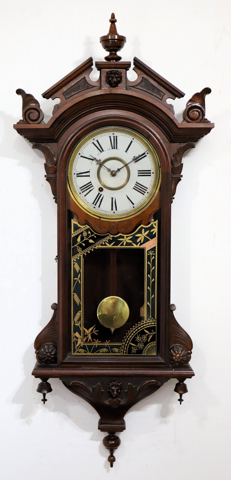 New Haven Clock Co. “Regulator, C.C.”, ca. 1886. — Antique Clocks Price Guide