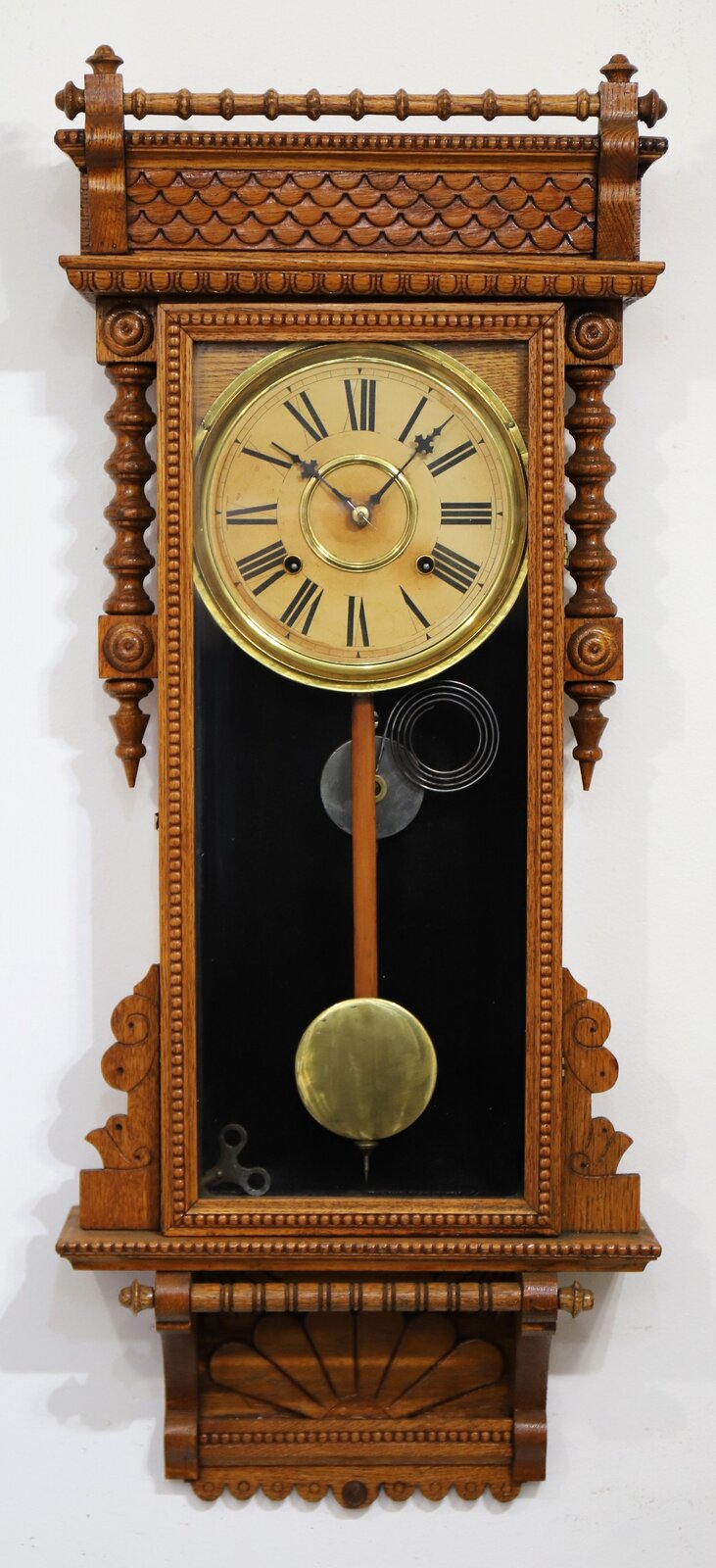 Wm. L. Gilbert Clock Co. “Newport”, ca. 1901. — Antique Clocks Price Guide