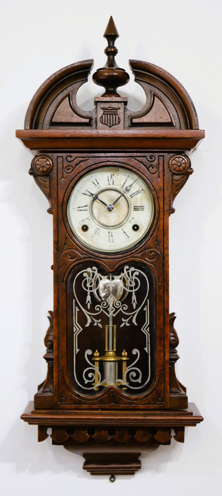 Wm. L. Gilbert Clock Co. “Shield”, ca. 1881. — Antique Clocks Price Guide