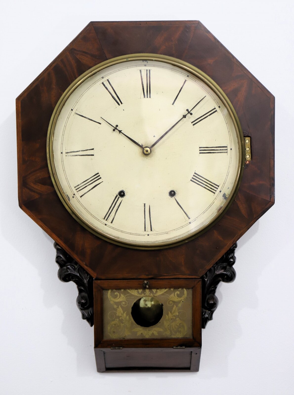 Chauncey Goodrich “Octagon Drop”, ca. 1854. — Antique Clocks Price Guide