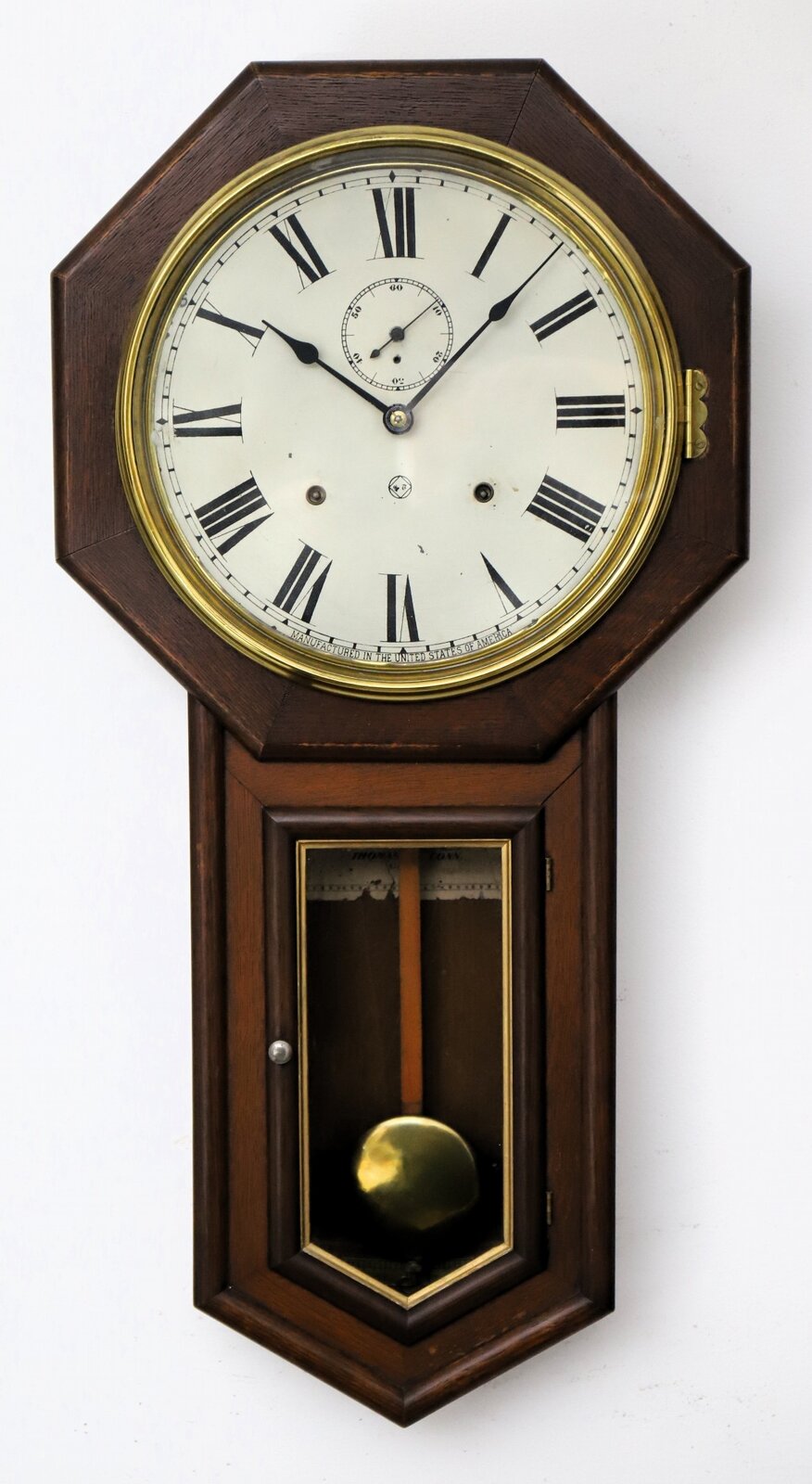 Seth Thomas Clock Co. “World” 8-day time-and-strike, 1904. — Antique Clocks Price Guide