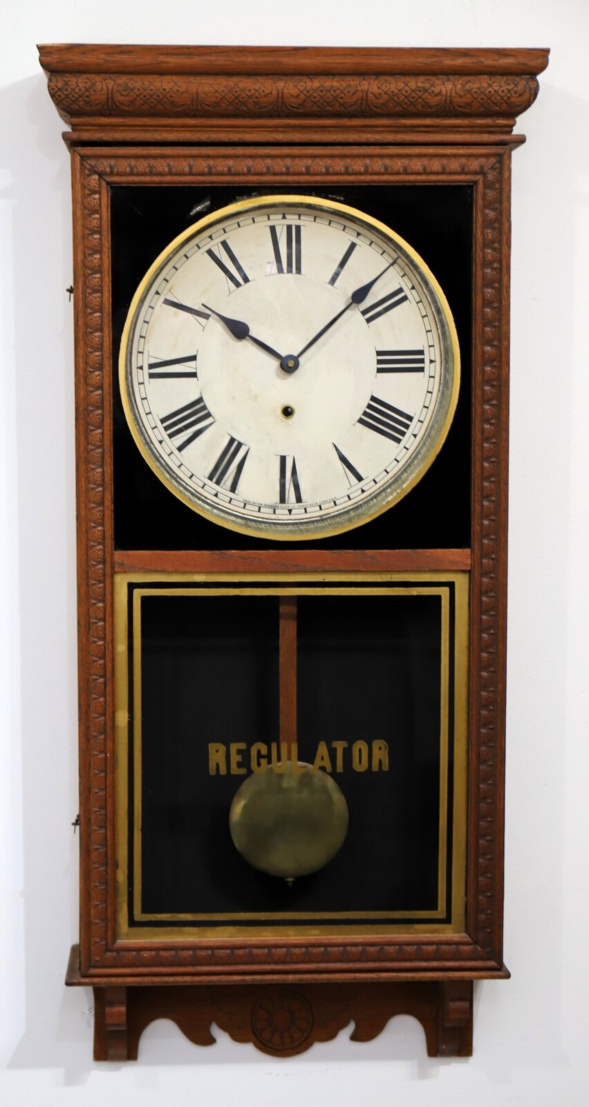 Sessions Clock Co. “Regulator E”, ca. 1908. — Antique Clocks Price Guide
