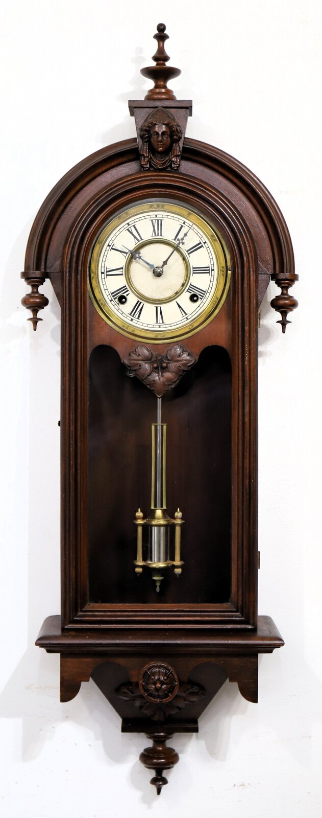 Wm. Gilbert Clock Co. “Pendant”, ca. 1875. — Antique Clocks Price Guide
