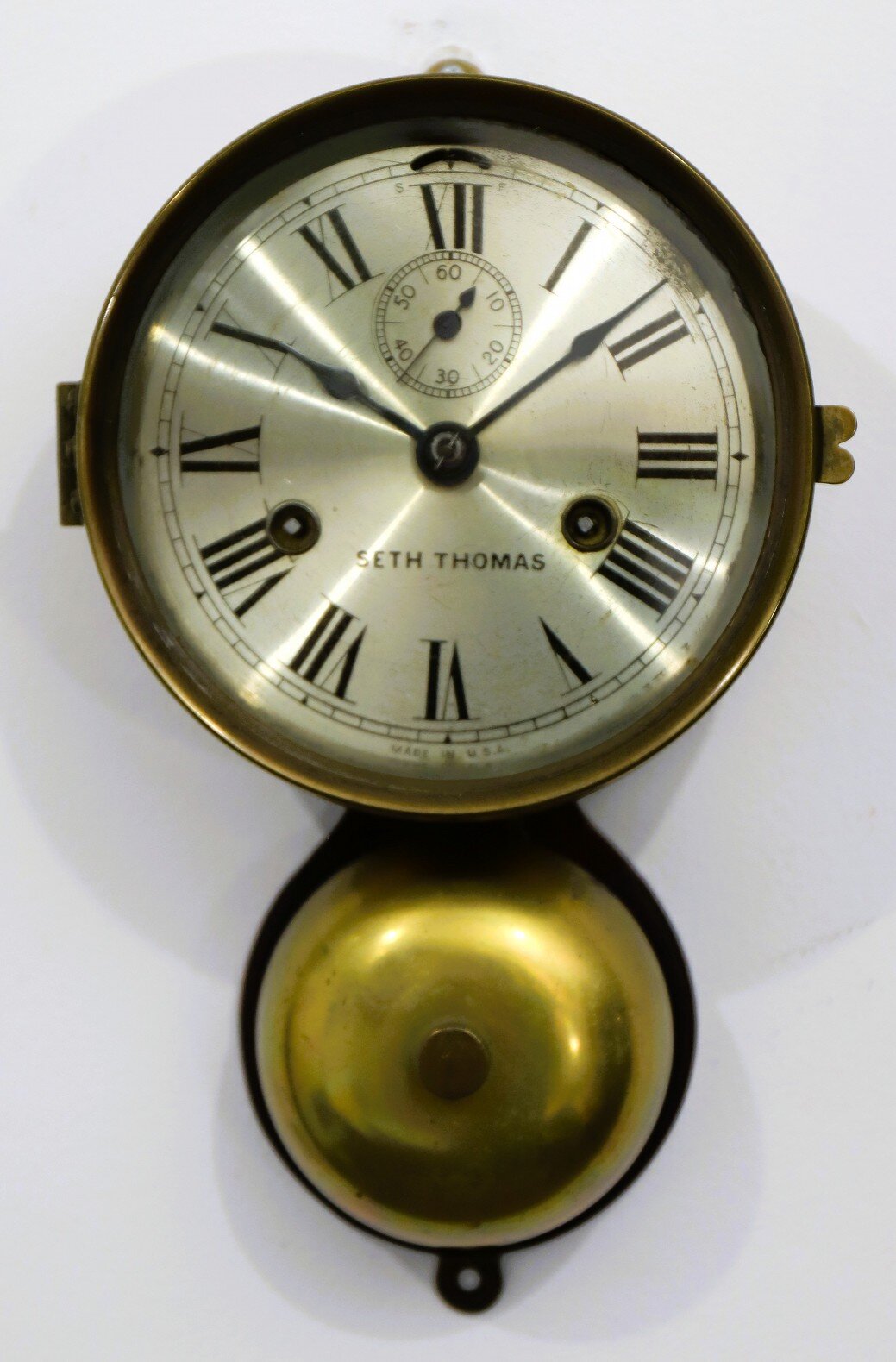 Seth Thomas Clock Co. “Ship’s Bell”, ca. 1884. — Antique Clocks Price Guide