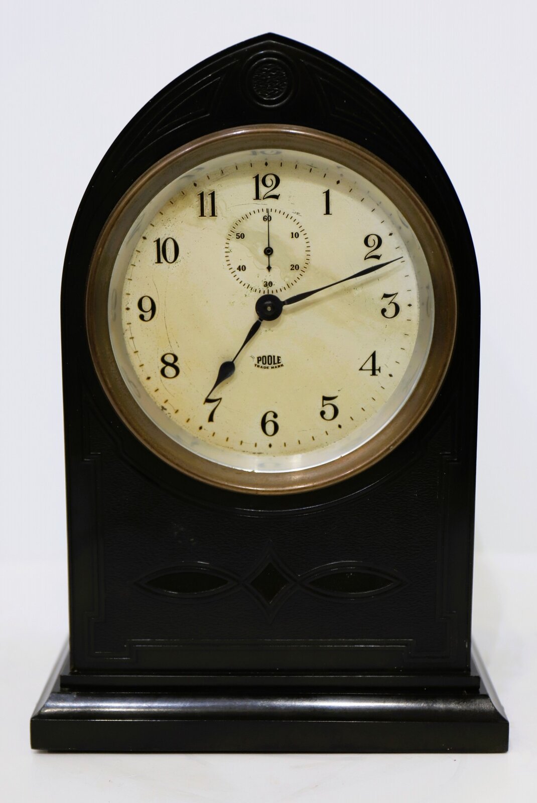 Poole Manufacturing Co. Inc. “The Melrose Model 20”, ca. 1928. — Antique Clocks Price Guide