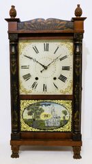 E. & G.W. Bartholomew transitional column & splat, 1829-1833.