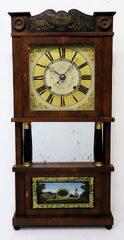 C & LC Ives “Patent Lever Brass Eight Day Clock”, 1830-1837.