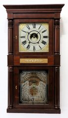 C. & N. Jerome “Eight Day Repeating Brass Clock”, 1834-1839.