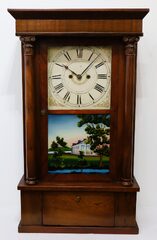 Spencer, Hotchkiss & Co. Eight Day Repeating Brass Clock, 1829-1832.